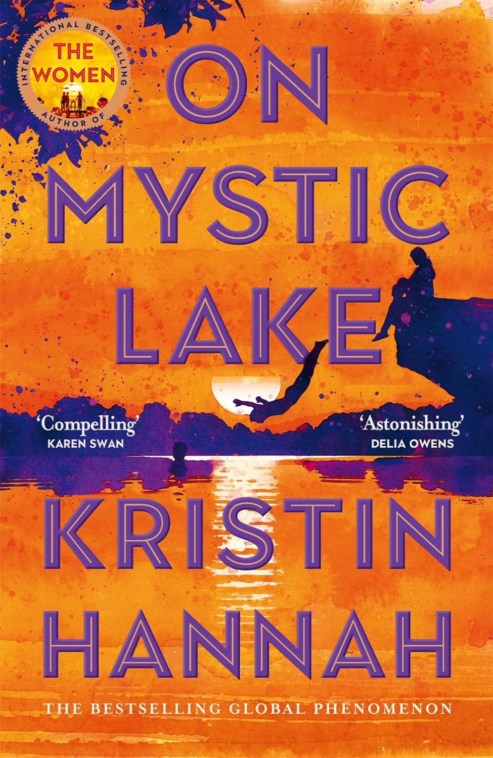 On Mystic Lake By Kristin Hannah (Trade Paperback)