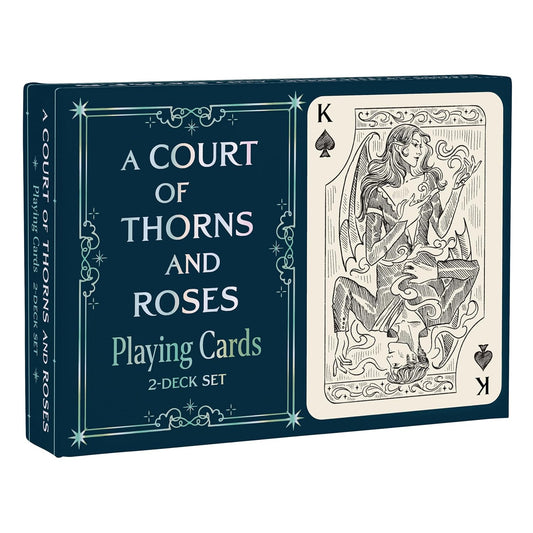 A Court of Thorns and Roses Official Playing Card Set (Night Court Inner Circle): 2-Deck Set