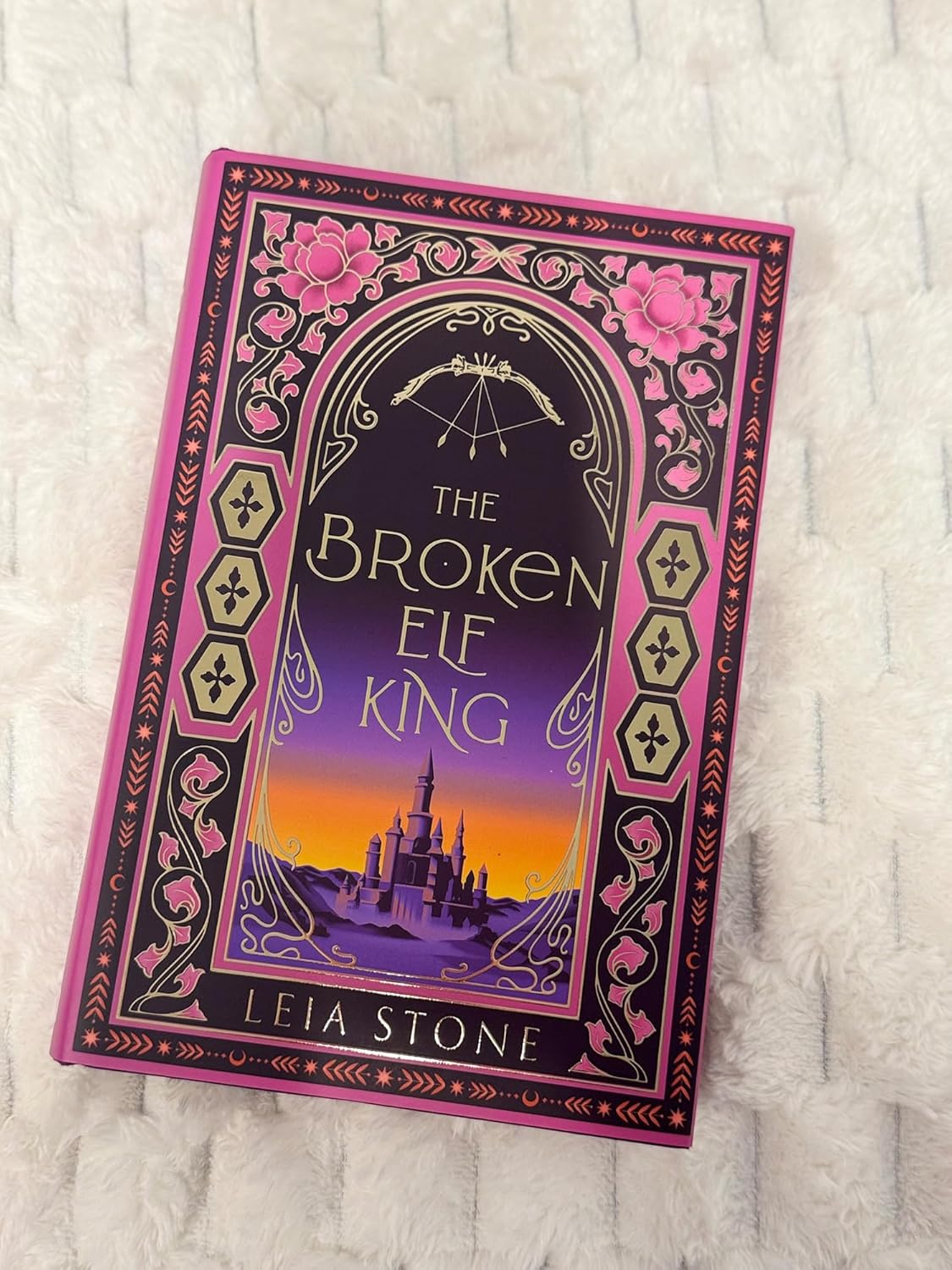 The Broken Elf King By Leia Stone -  Kings of Avalier #2 (Hardback)