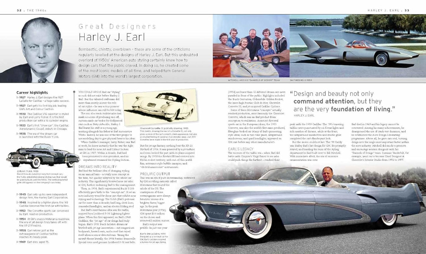 The Classic Car Book: The Definitive Visual History - DK Definitive Transport Guides (Hardback)
