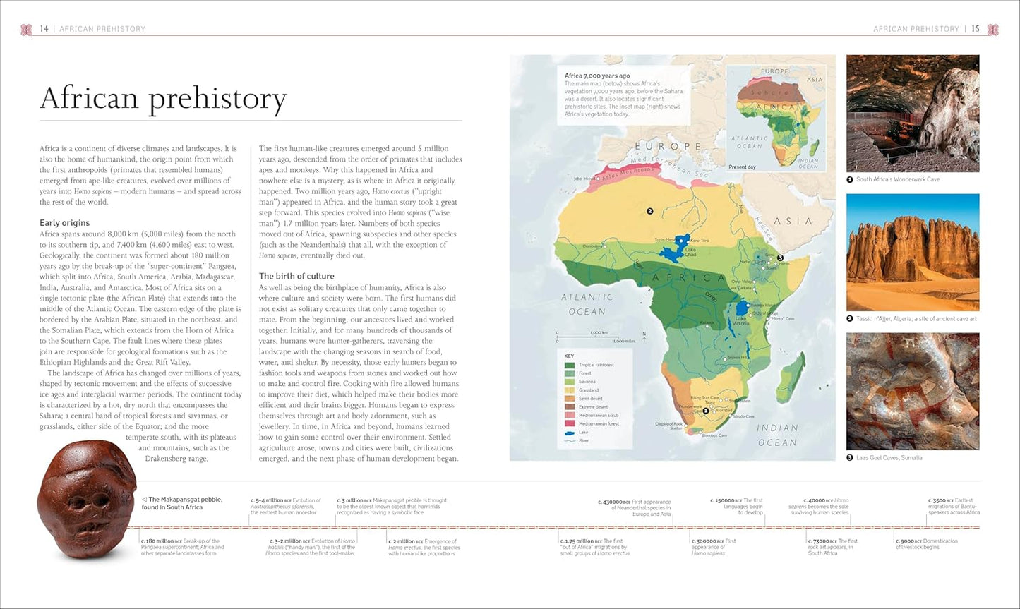 Africa: The Definitive Visual History of a Continent - DK Classic History (Hardback)