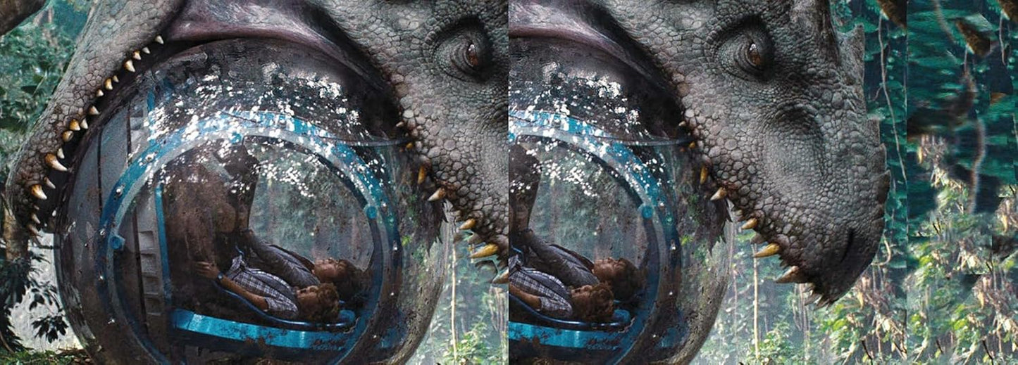 Jurassic World: Dinosaur 3D Viewer: Contains 30 cards to view in stunning 3D!: 30 Cards Featuring 3d Illustrations, Facts and Trivia + Fold-out Instructional Booklet