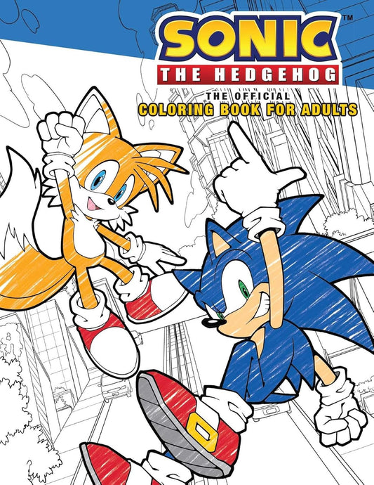 Sonic the Hedgehog: The Official Adult Coloring Book (Insight) Paperback