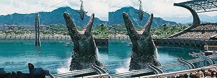 Jurassic World: Dinosaur 3D Viewer: Contains 30 cards to view in stunning 3D!: 30 Cards Featuring 3d Illustrations, Facts and Trivia + Fold-out Instructional Booklet