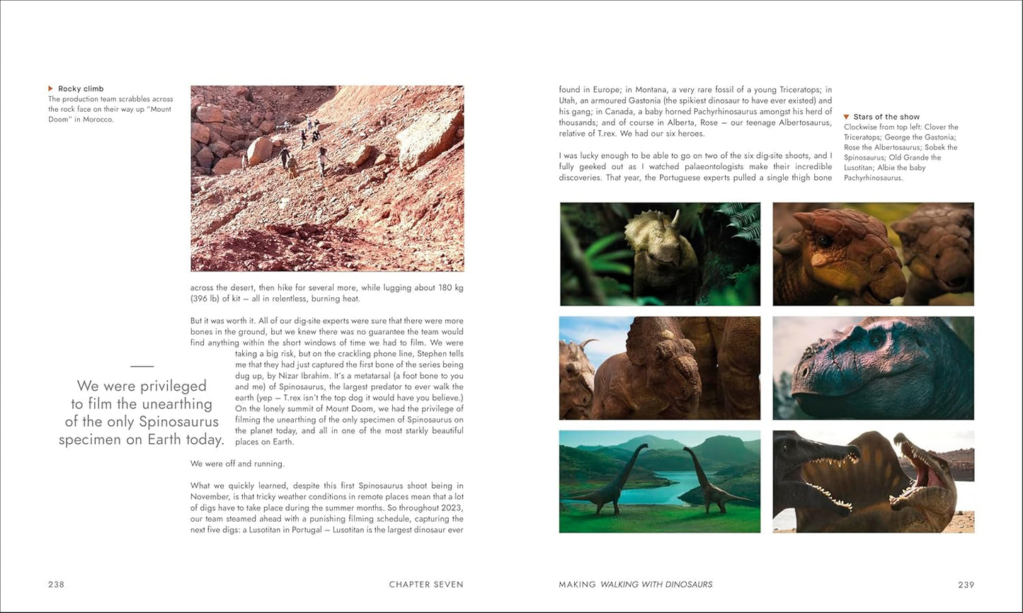BBC Walking With Dinosaurs: Uncovering the Secret Stories of Prehistoric Life (Hardback)