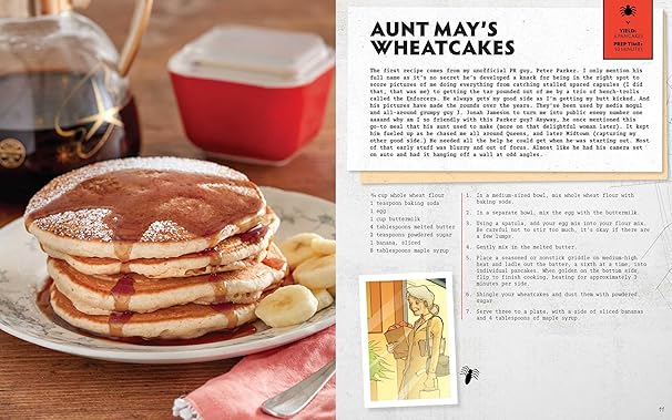 Marvel: Spider-Man: The Official Cookbook: Your Friendly Neighborhood Guide to Cuisine from NYC, the Spider-Verse & Beyond  (Hardback)