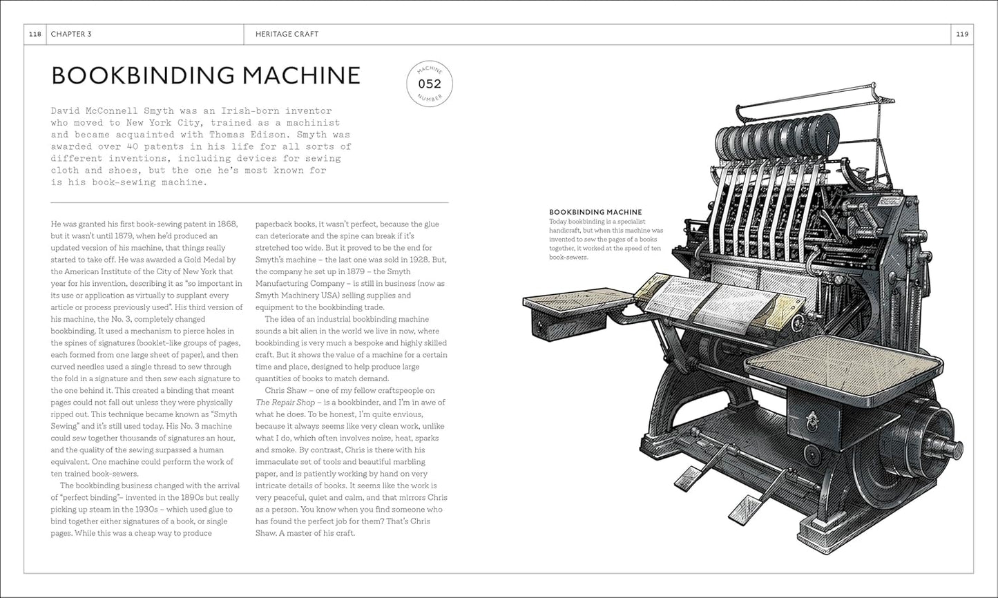 Machines A Visual History: 100 Machines and the Remarkable Stories Behind Each Invention (Hardback)