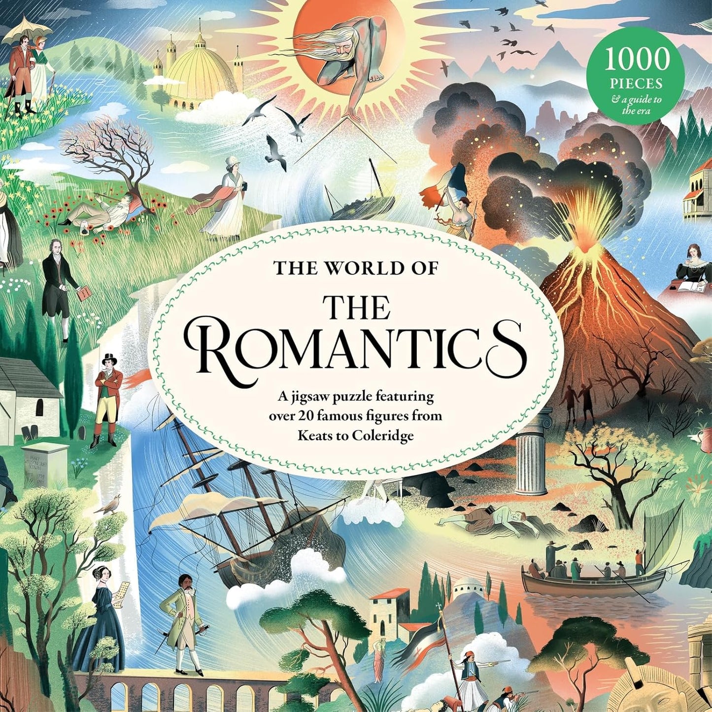 The World Of The Romantics 1000 Piece Jigsaw Puzzle (Jigsaw)