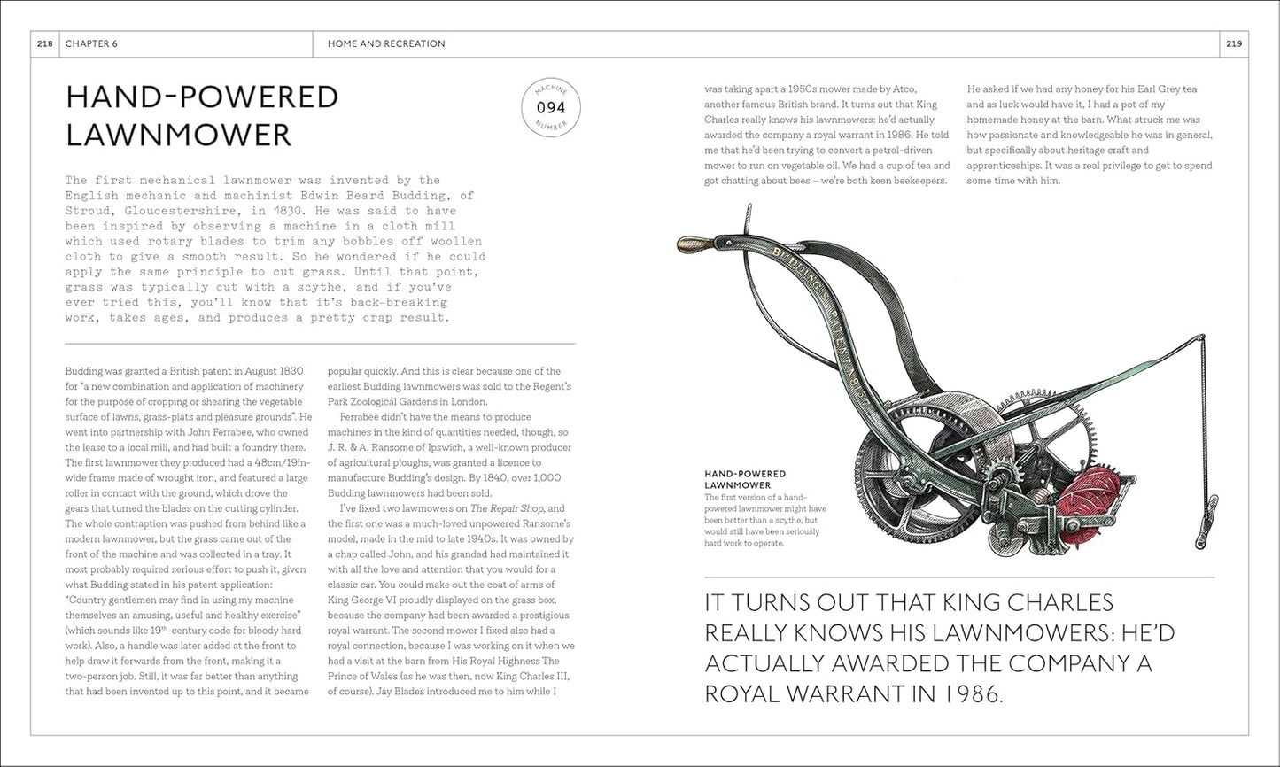 Machines A Visual History: 100 Machines and the Remarkable Stories Behind Each Invention (Hardback)