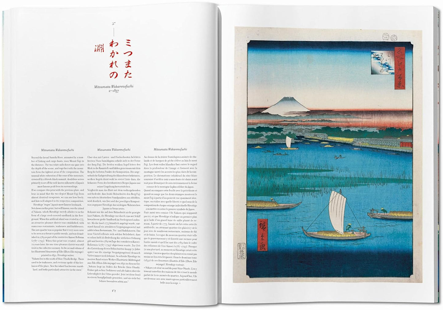 Hiroshige. One Hundred Famous Views of Edo (Hardback)