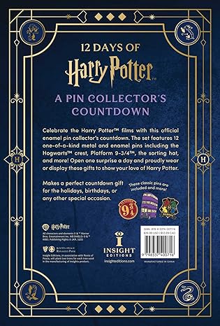 12 Days of Harry Potter: A Pin Collector's Countdown - Calendar Advent