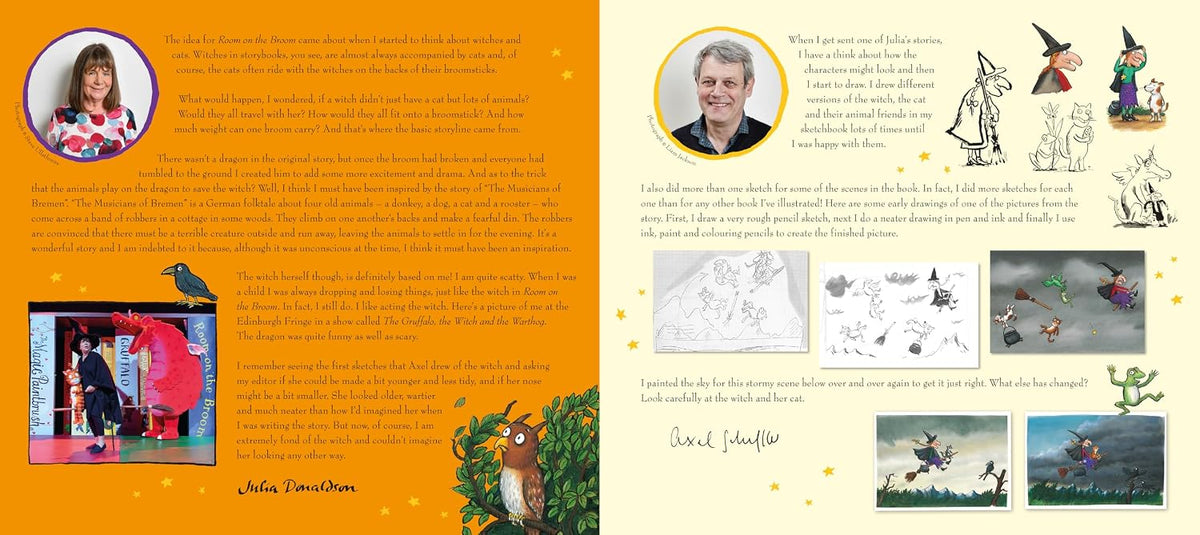 Room on the Broom 25th Anniversary Edition: Enjoy the favourite story – then make your own broomstick!