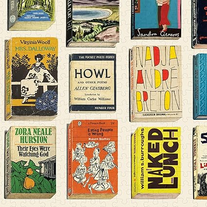 Classic Paperbacks 1000 Piece Puzzle (Jigsaw Products)