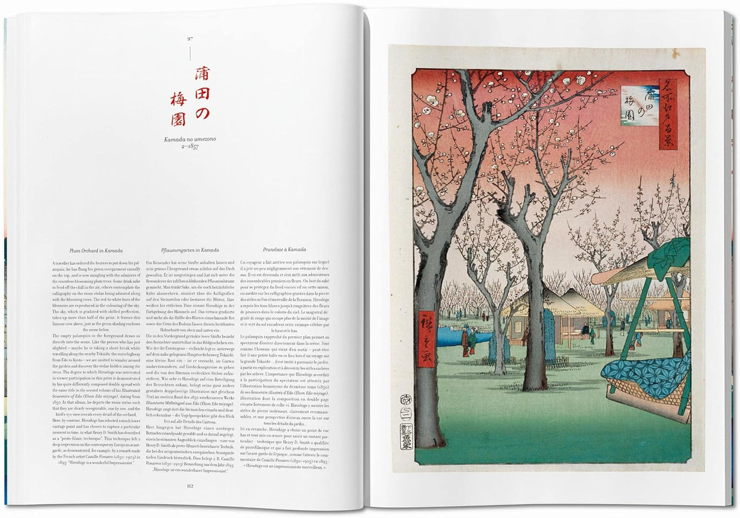 Hiroshige. One Hundred Famous Views of Edo (Hardback)