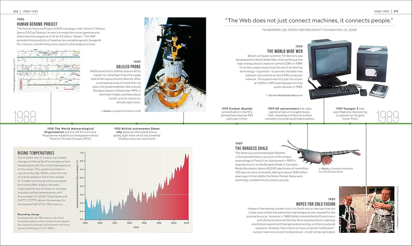 Timelines of Science - DK Timelines (Hardback)