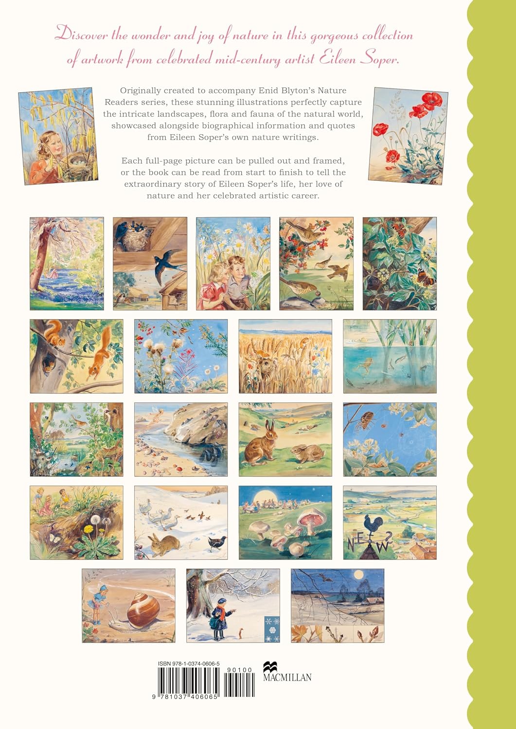 Eileen Soper: The Wonder of Nature Pull-Out Prints: With 22 vintage illustrations, plus quotes and facts (Hardback)