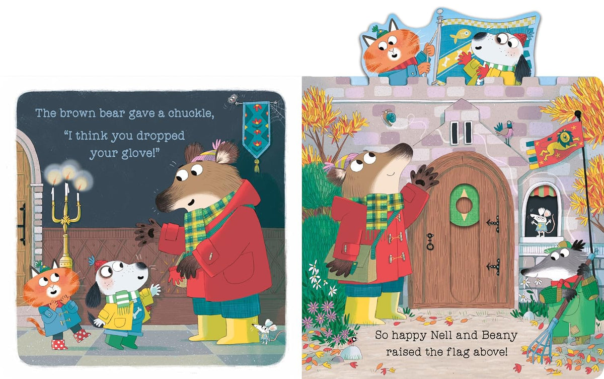 Nell and Beany: The Lost Glove - Nell & Beany (Board book)