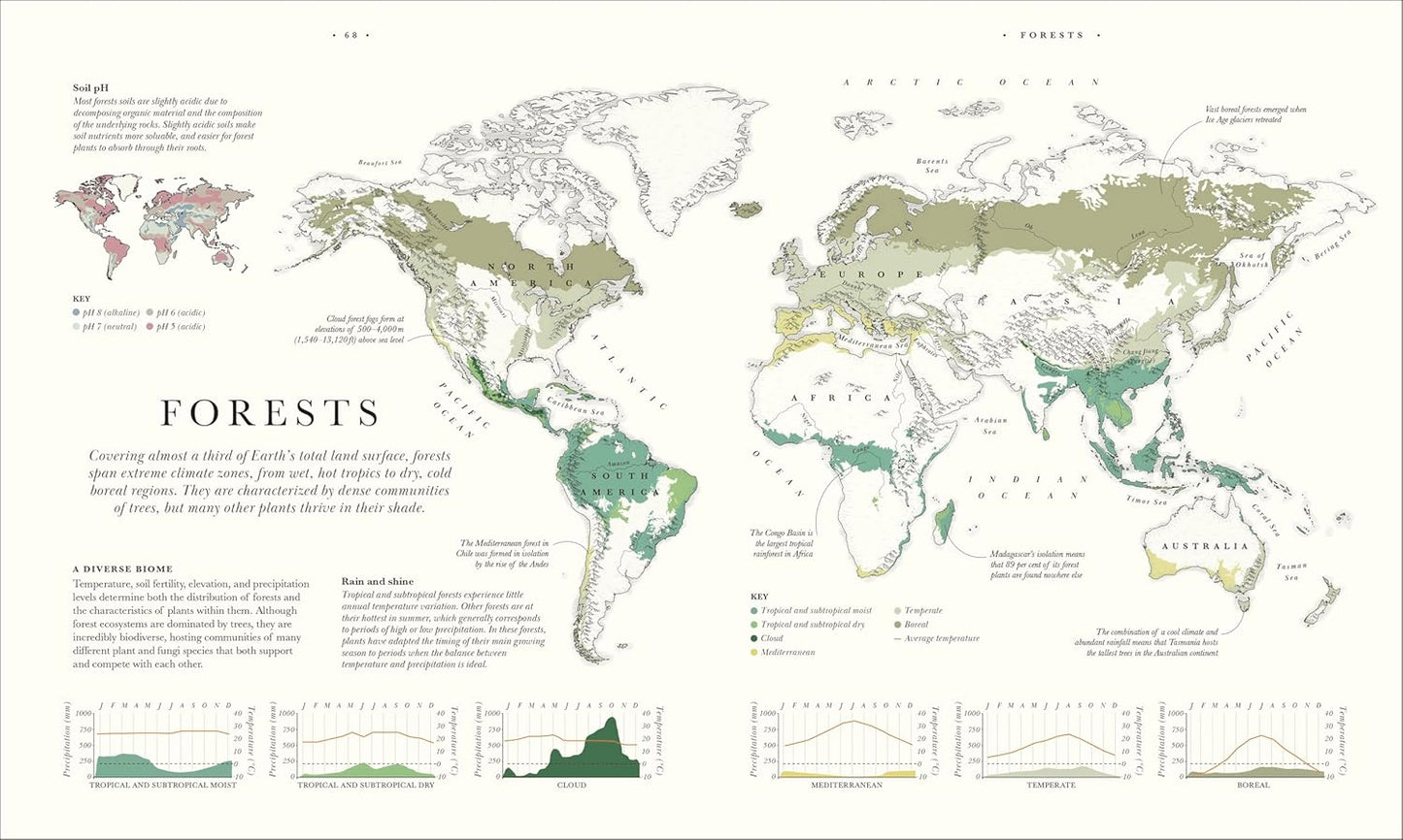 Atlas of Botany: An Exploration of Plants Across Time and Around the World (Hardback)