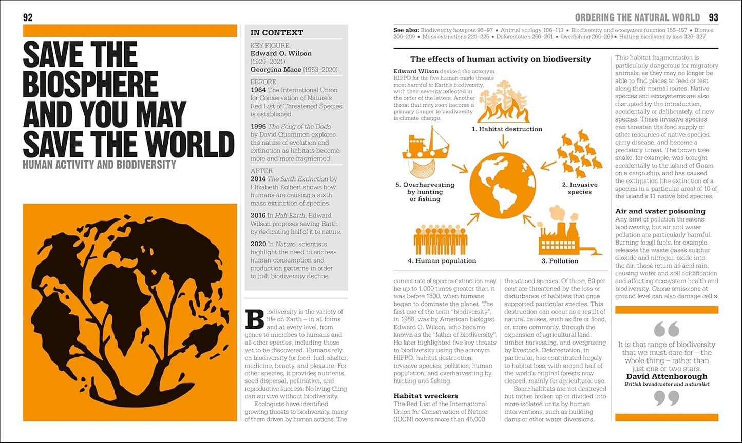 The Ecology Book: Big Ideas Simply Explained - DK Big Ideas (Hardback)