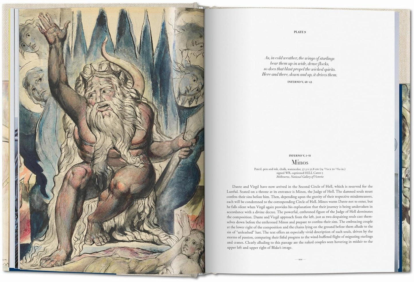 William Blake. Dante’s ‘Divine Comedy’. The Complete Drawings (Hardback)