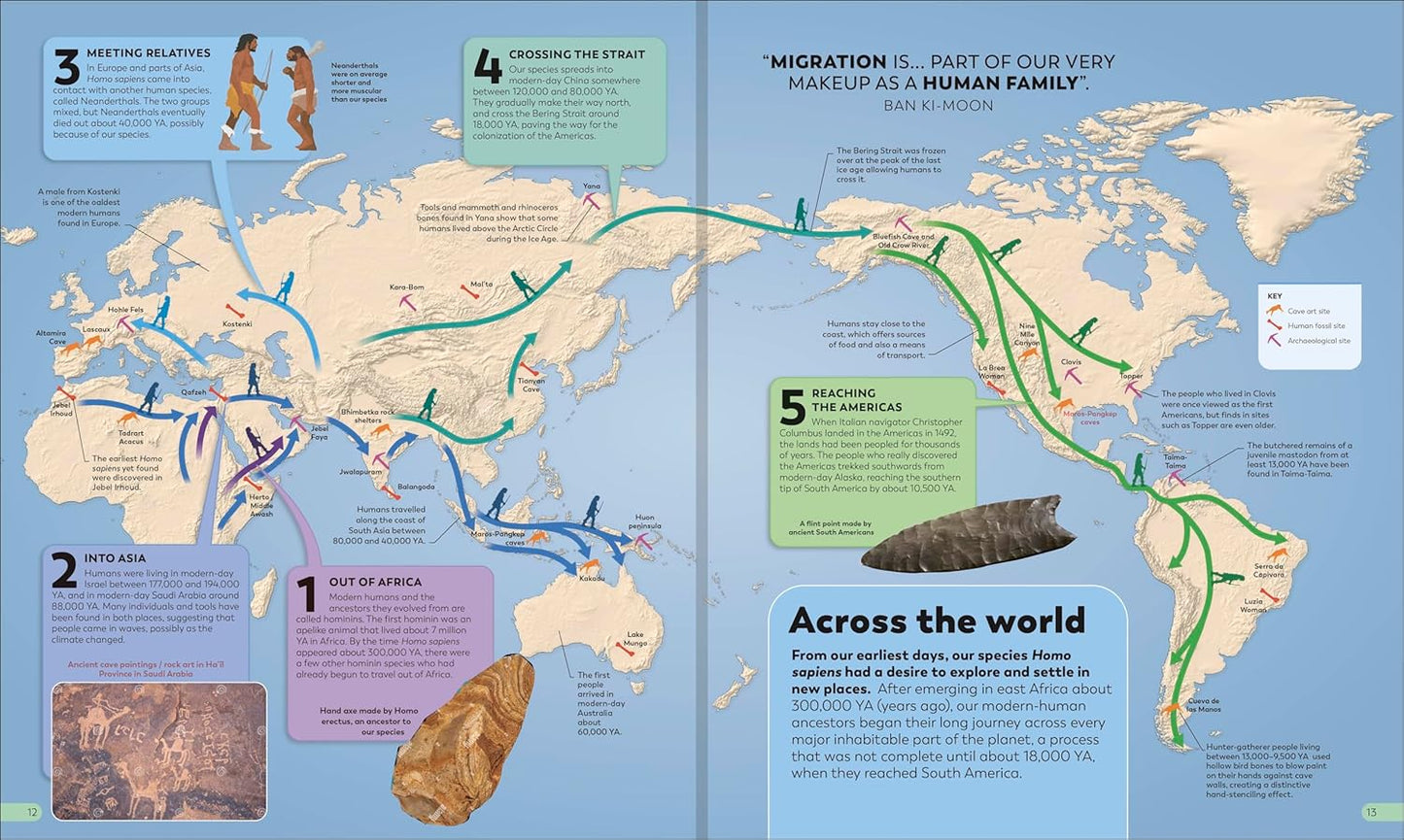 History as it Happened: A Map-by-Map Guide (Hardback)