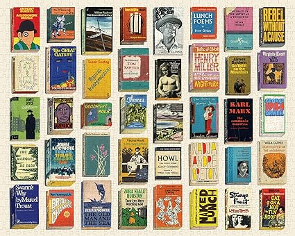 Classic Paperbacks 1000 Piece Puzzle (Jigsaw Products)
