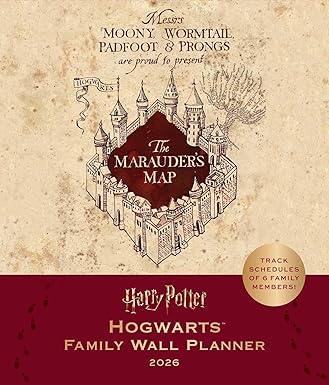 2026 Harry Potter: Hogwarts Family Wall Planner (Paperback)