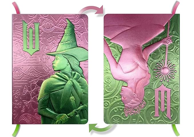 Wicked: Elphaba / Glinda Reversible Sculpted Journal