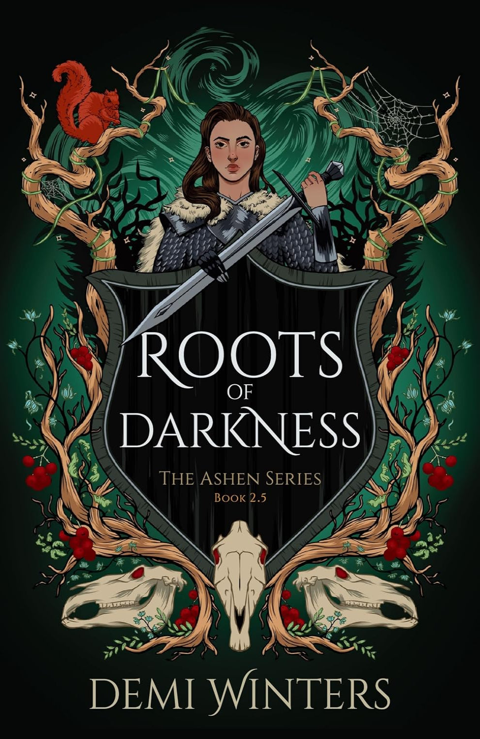 Roots of Darkness By Demi Winters - The Ashen #2.5 (Hardback)