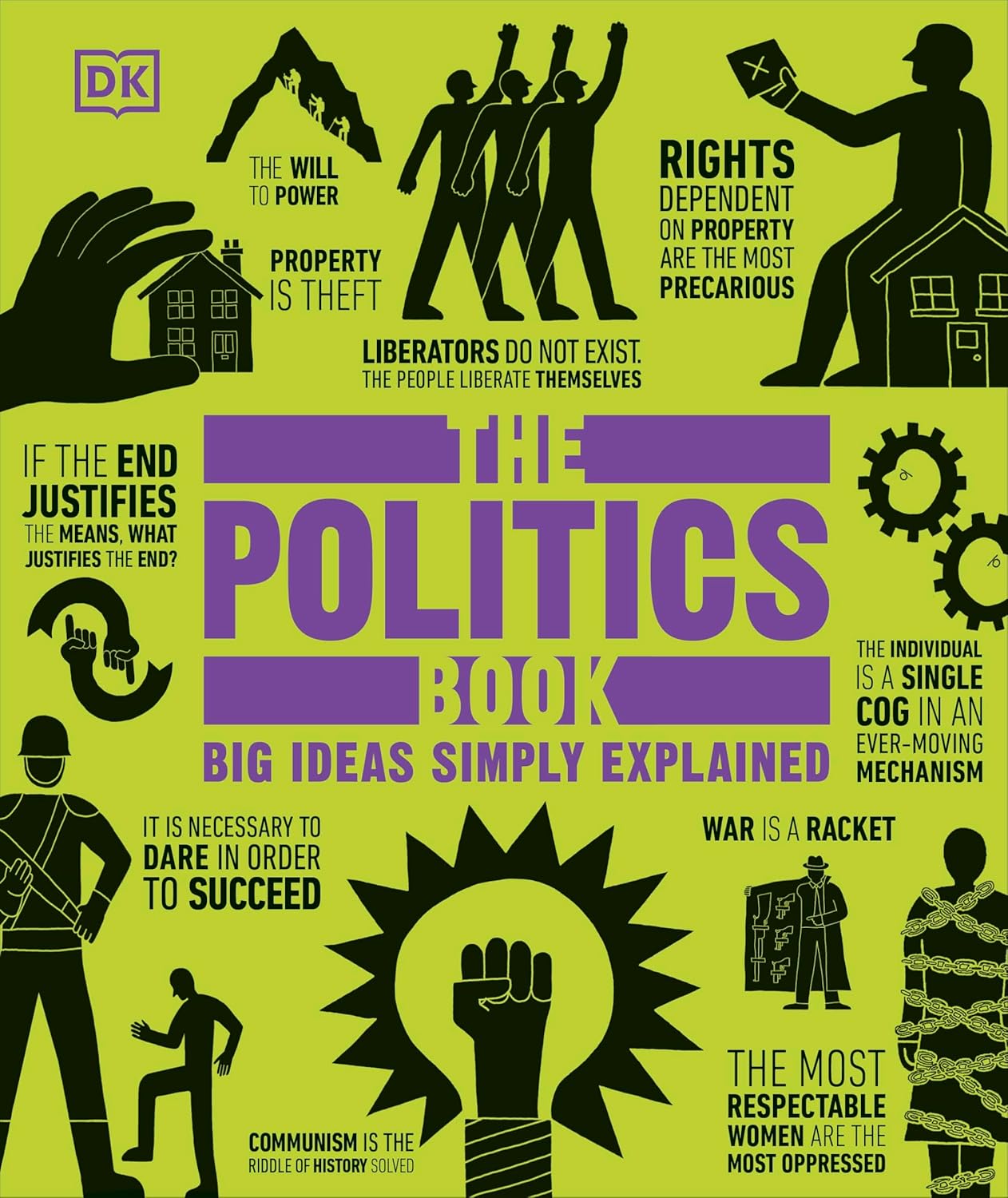 The Politics Book: Big Ideas Simply Explained - DK Big Ideas (Hardback)