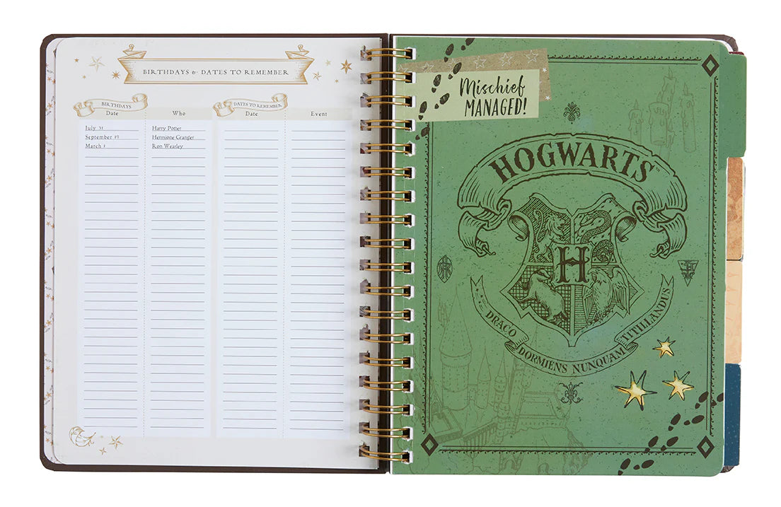 Harry Potter: Hogwarts 12-Month Undated Planner