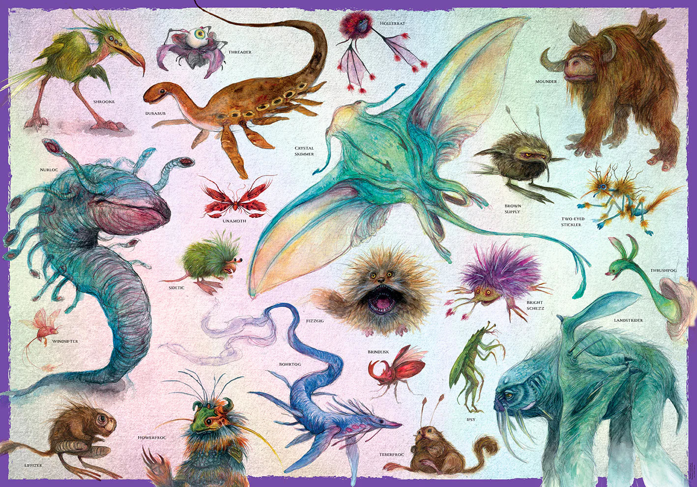 Jim Henson's The Dark Crystal Bestiary Puzzle and Book Set