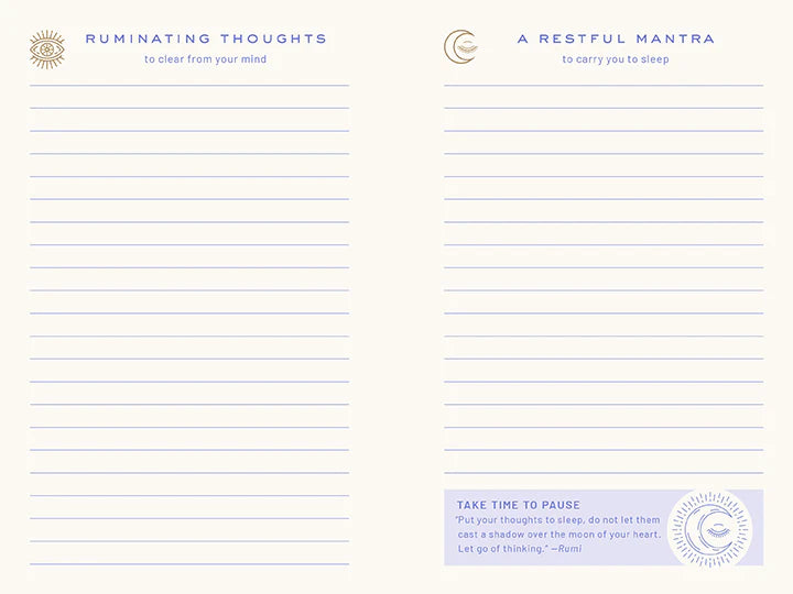 Sleep: A Restful Mind Journal