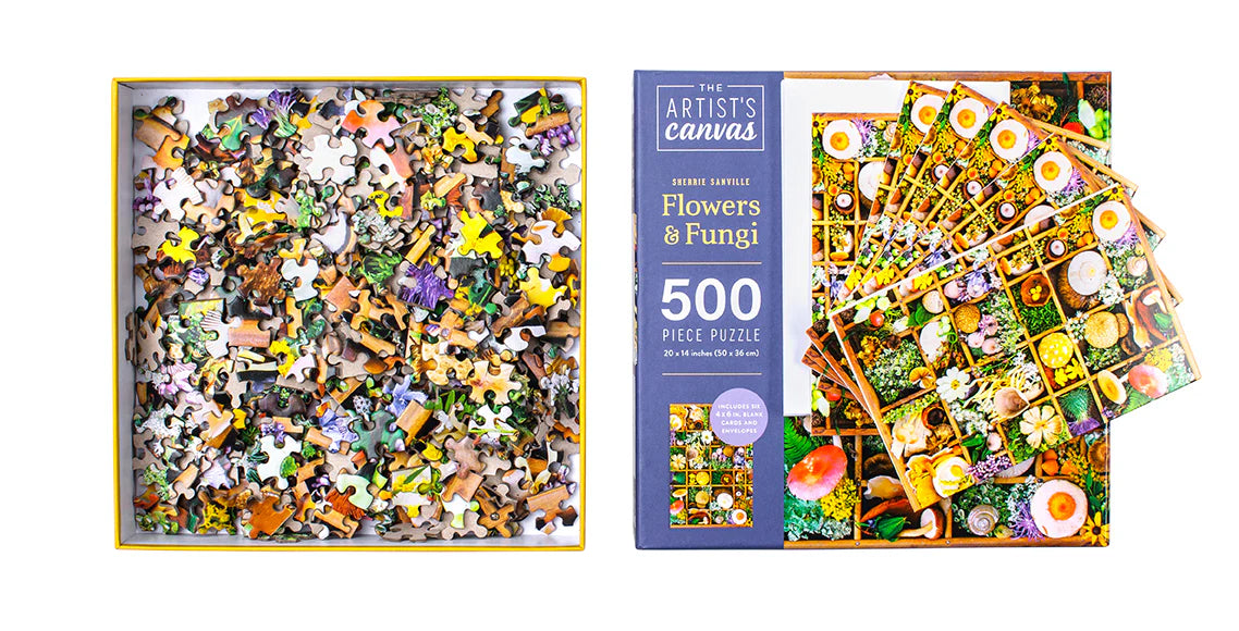 Flowers and Fungi Jigsaw Puzzle