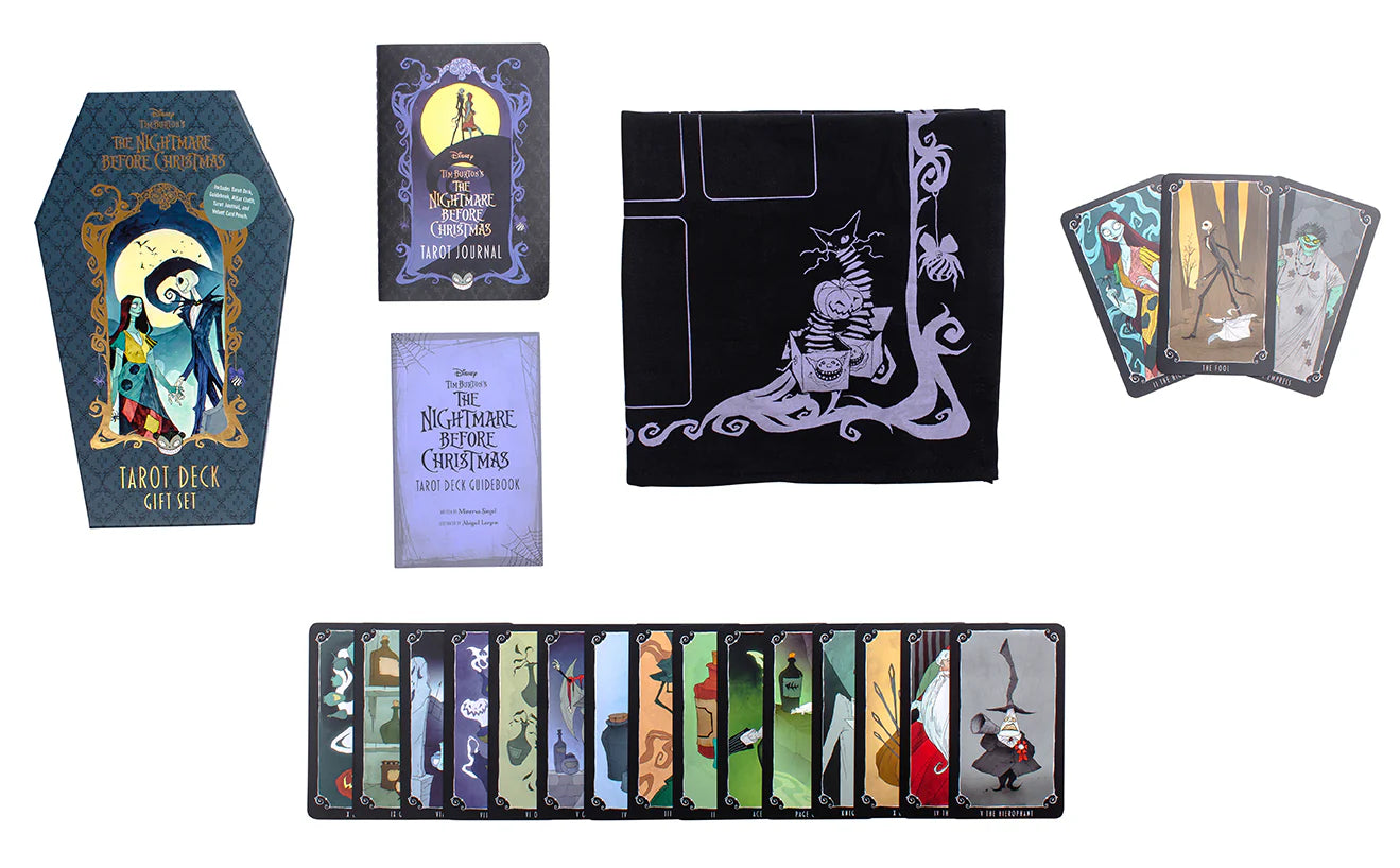 The Nightmare Before Christmas Tarot Deck and Guidebook Gift Set