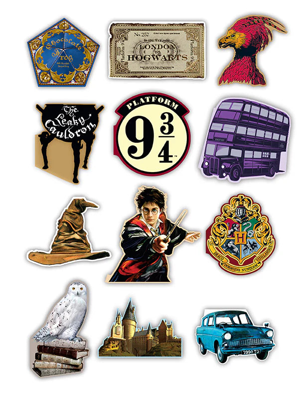 Harry Potter Boxed Die-cut Note Cards (Set of 12)
