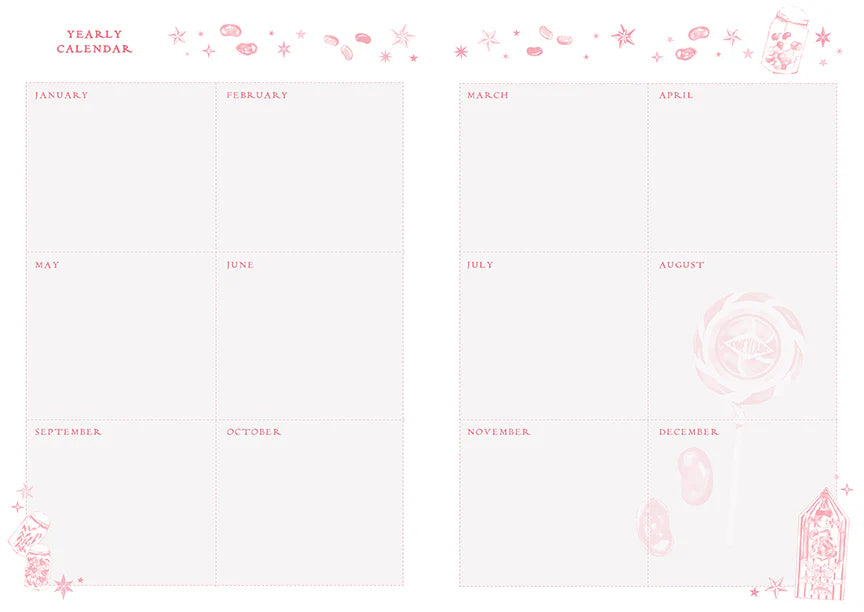 Harry Potter: Honeydukes Planner Notebook Collection (Set of 3)