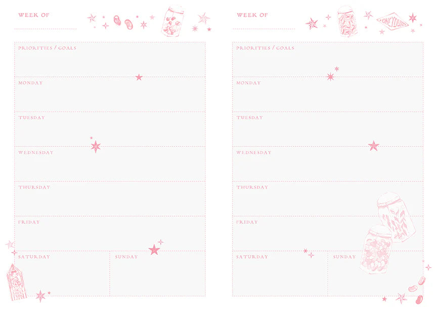 Harry Potter: Honeydukes Planner Notebook Collection (Set of 3)