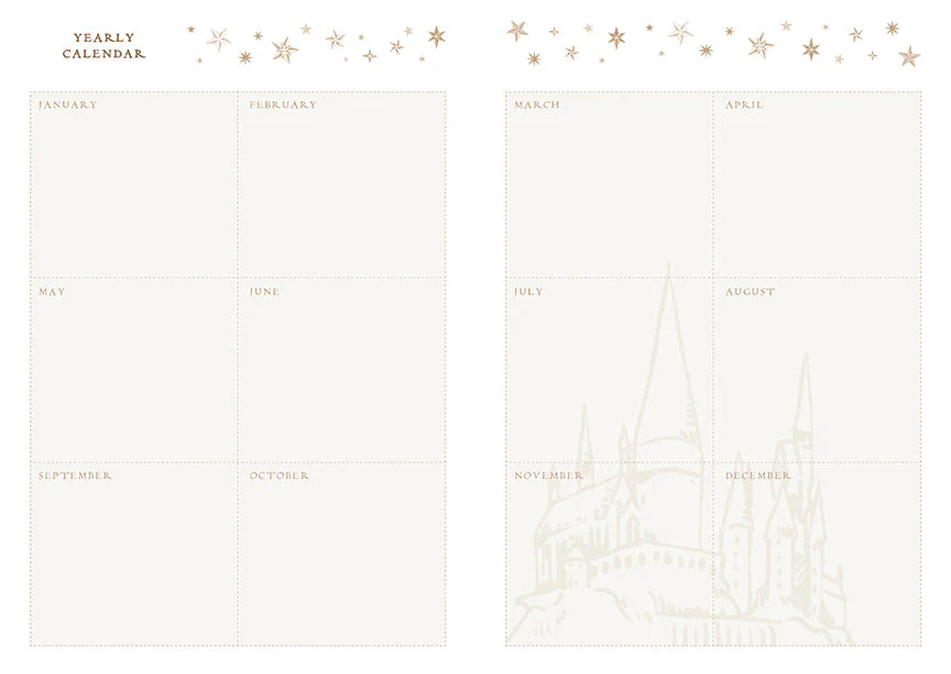 Harry Potter: Welcome to Hogwarts Planner Notebook Collection (Set of 3)