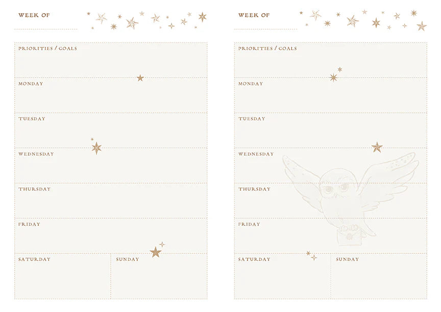 Harry Potter: Welcome to Hogwarts Planner Notebook Collection (Set of 3)