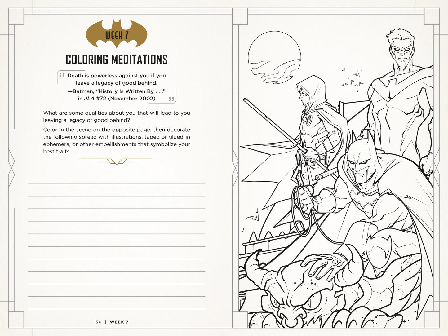 Batman: Fearless The Official Guided Journal for Embracing Your Inner Superhero