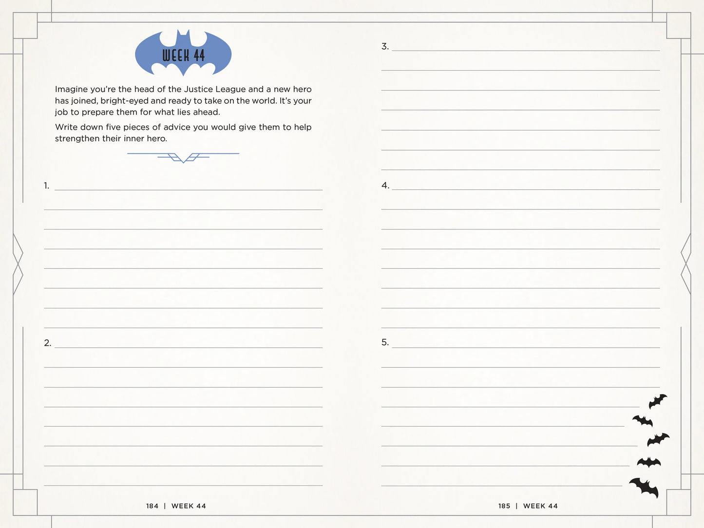 Batman: Fearless The Official Guided Journal for Embracing Your Inner Superhero