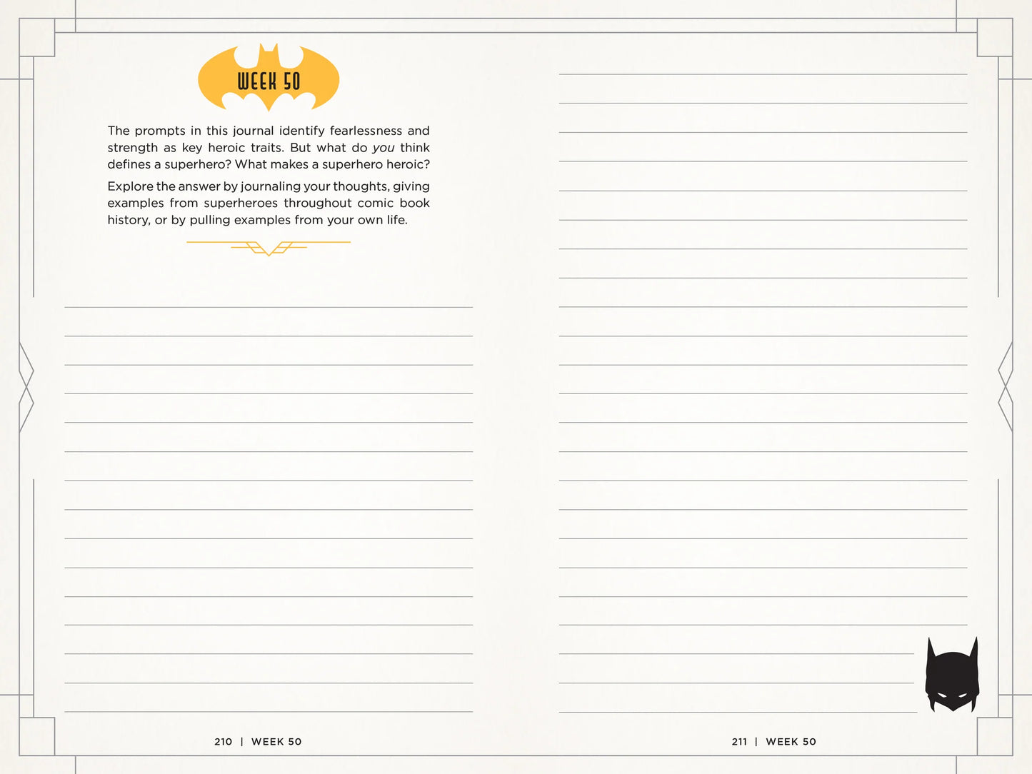 Batman: Fearless The Official Guided Journal for Embracing Your Inner Superhero