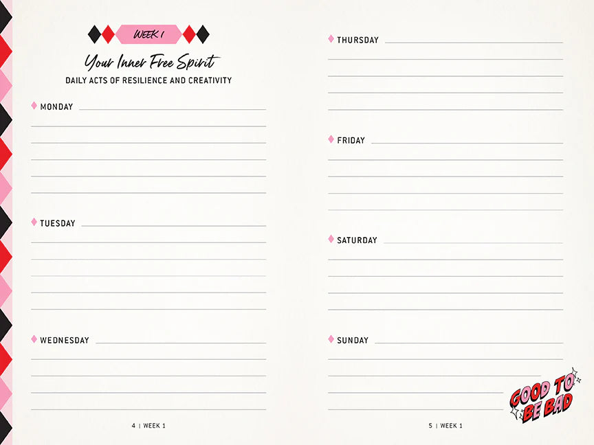Harley Quinn Resilient: The Official Guided Journal for Embracing Your Free Spirit