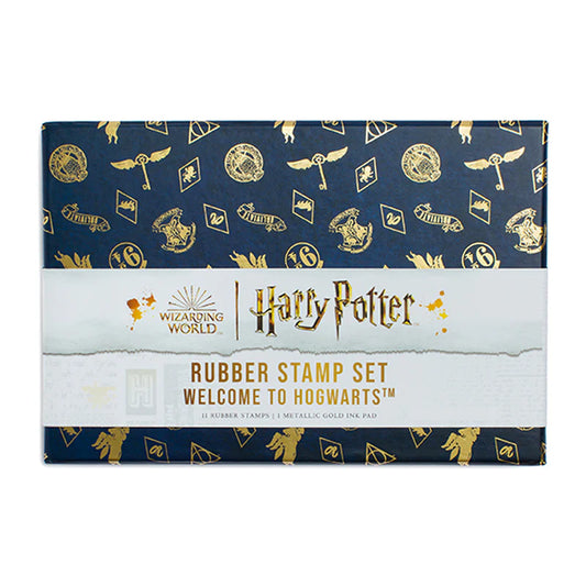 Harry Potter: Welcome to Hogwarts Rubber Stamp Set