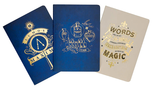 Harry Potter: Spell and Potions Planner Notebook Collection (Set of 3)