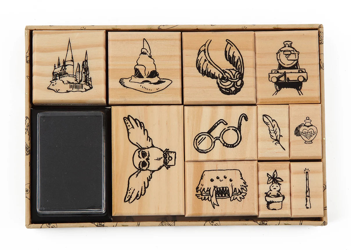 Harry Potter: Hogwarts Magical Moments Rubber Stamp Set