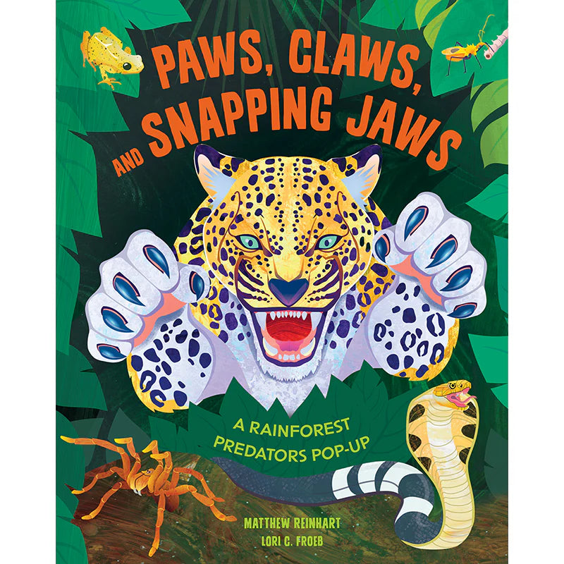 Paws, Claws, and Snapping Jaws Pop-Up Book