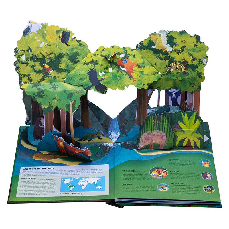 Paws, Claws, and Snapping Jaws Pop-Up Book