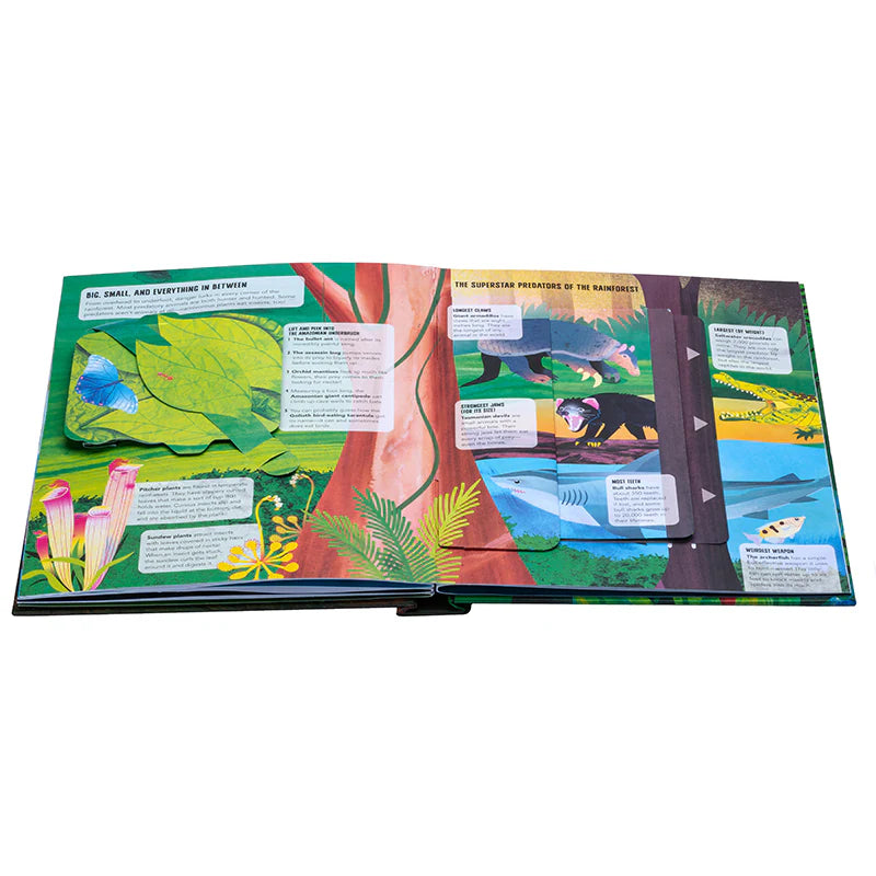 Paws, Claws, and Snapping Jaws Pop-Up Book